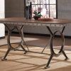 Brushed Metal Dining Tables (Photo 10 of 25)