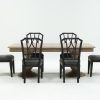 Caira 7 Piece Rectangular Dining Sets With Diamond Back Side Chairs (Photo 1 of 25)