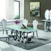 Glass And Stainless Steel Dining Tables (Photo 13 of 25)