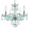 Turquoise Crystal Chandelier Lights (Photo 5 of 15)