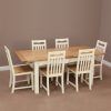 Cream And Wood Dining Tables (Photo 11 of 25)