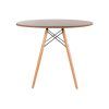 Eames Style Dining Tables With Wooden Legs (Photo 13 of 16)