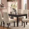 Fabric Covered Dining Chairs (Photo 8 of 25)