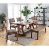 Falmer 3 Piece Solid Wood Dining Sets (Photo 6 of 25)