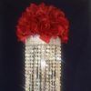 Faux Crystal Chandelier Centerpieces (Photo 15 of 15)
