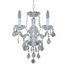 Clea 3-Light Crystal Chandeliers (Photo 10 of 25)