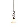 Textured Glass And Oil-Rubbed Bronze Metal Pendant Lights (Photo 11 of 15)
