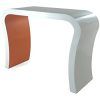 Square High-Gloss Console Tables (Photo 6 of 15)