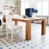 Chunky Solid Oak Dining Tables And 6 Chairs (Photo 15 of 25)
