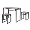 Askern 3 Piece Counter Height Dining Sets (Set Of 3) (Photo 10 of 25)