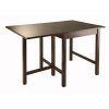 Transitional Antique Walnut Drop-Leaf Casual Dining Tables (Photo 12 of 25)