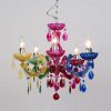 Colourful Chandeliers (Photo 4 of 15)