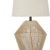 Natural Woven Standing Lamps (Photo 10 of 15)