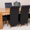 Oak Dining Tables And Leather Chairs (Photo 12 of 25)