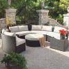 Patio Sectional Conversation Sets (Photo 5 of 15)