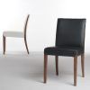 Real Leather Dining Chairs (Photo 11 of 25)