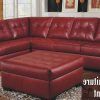 Red Leather Sectional Couches (Photo 2 of 15)