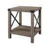 Rustic Gray End Tables (Photo 14 of 15)