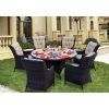 Valencia 5 Piece 60 Inch Round Dining Sets (Photo 9 of 25)