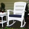 Outdoor Wicker Rocking Chairs With Cushions (Photo 4 of 15)