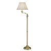 Satin Brass Standing Lamps (Photo 12 of 15)