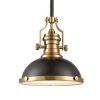 Textured Glass And Oil-Rubbed Bronze Metal Pendant Lights (Photo 6 of 15)
