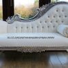White Leather Chaise Lounges (Photo 1 of 15)