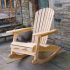 2024 Latest Wooden Patio Rocking Chairs