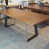 Acacia Dining Tables With Black X-Leg (Photo 14 of 25)