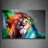 Abstract Lion Wall Art (Photo 9 of 15)
