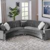 Noa Sectional Sofas With Ottoman Gray (Photo 15 of 25)