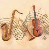 Musical Instrument Wall Art (Photo 10 of 15)
