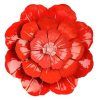 Red Flower Metal Wall Art (Photo 1 of 15)