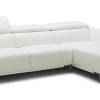 White Leather Chaise Lounges (Photo 14 of 15)