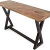 Natural Mango Wood Console Tables (Photo 1 of 15)