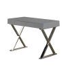 Square High-Gloss Console Tables (Photo 11 of 15)