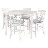 Denzel 5 Piece Counter Height Breakfast Nook Dining Sets (Photo 15 of 25)