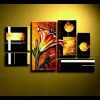 Abstract Oversized Canvas Wall Art (Photo 5 of 15)