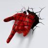 3D Wall Art Night Light Spiderman Hand (Photo 2 of 15)