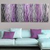 Purple And Grey Abstract Wall Art (Photo 11 of 15)