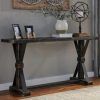Natural And Black Console Tables (Photo 11 of 15)