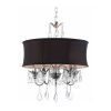Black Chandeliers With Shades (Photo 8 of 15)