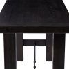 Blackened Oak Benchwright Dining Tables (Photo 10 of 25)