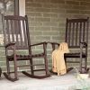 Brown Patio Rocking Chairs (Photo 2 of 15)