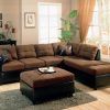 Chocolate Brown Sectional Sofas (Photo 8 of 15)