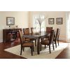 Candice Ii 7 Piece Extension Rectangular Dining Sets With Slat Back Side Chairs (Photo 20 of 25)