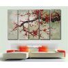 Abstract Cherry Blossom Wall Art (Photo 12 of 15)