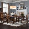 Craftsman 7 Piece Rectangular Extension Dining Sets With Arm & Uph Side Chairs (Photo 14 of 25)