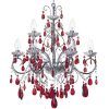 Crystal Chrome Chandelier (Photo 14 of 15)