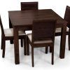 Dark Wood Square Dining Tables (Photo 4 of 25)